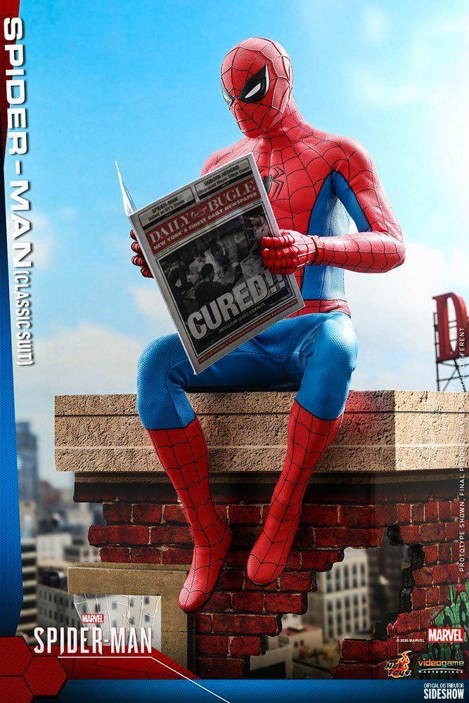 Hot Toys Spider-Man Classic Suit VGM48, Verzamelen, Stripfiguren, Nieuw, Beeldje of Figuurtje, Overige figuren, Ophalen of Verzenden