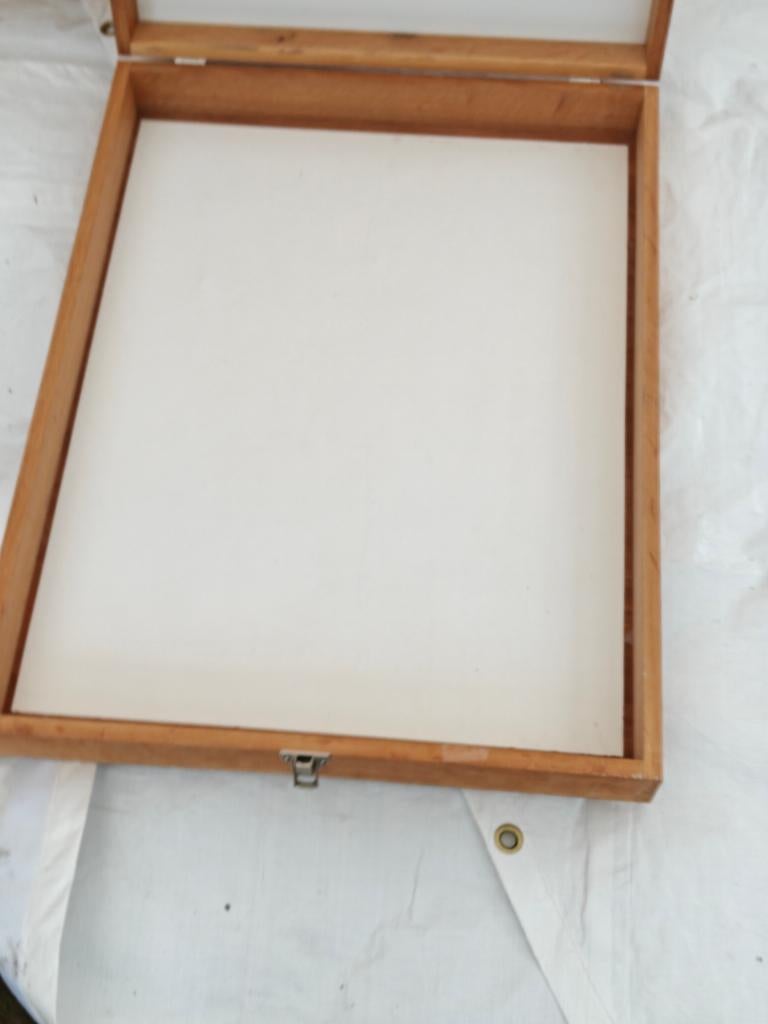 4 houten schilders kisten, Hobby en Vrije tijd, Schilderen, Gebruikt, Overige typen, Ophalen