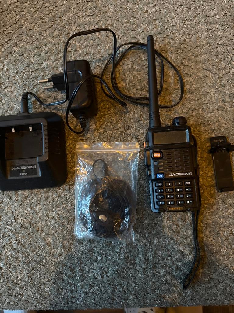 Handheld Baofeng Professional Marifoon FM Transceiver, Telecommunicatie, Gebruikt, Ophalen of Verzenden, Portofoon of Walkie-talkie