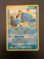 Pokemon kaart - Blastoise Crystal Guardians stamp 14/100, Ophalen of Verzenden, Gebruikt, Losse kaart, Foil