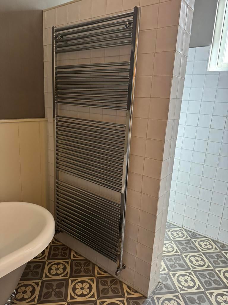 Radiator chroom 180 x 80 cm, Huis en Inrichting, Ophalen, Zo goed als nieuw