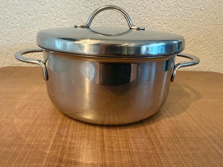 Sigg kookpan, Huis en Inrichting, Keuken | Potten en Pannen, Gebruikt, Kookpan of Snelkookpan, Rvs, Keramische plaat, Ophalen of Verzenden