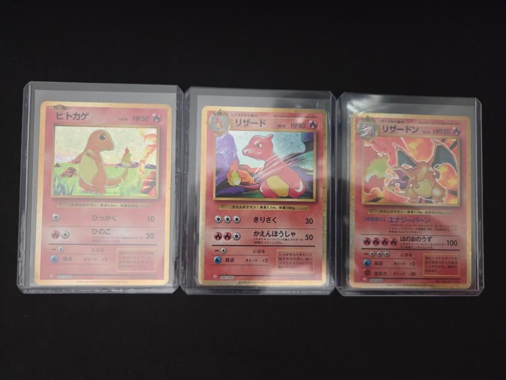 Japanse classic game , set charizard, Ophalen of Verzenden, Zo goed als nieuw