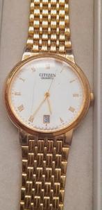 Citizen heren horloge verguld (18K), Sieraden, Tassen en Uiterlijk, Horloges | Heren, Ophalen of Verzenden, Citizen