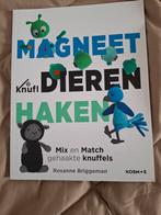 Haakboek: Magneet Dieren Haken - Mix en Match Knuffels, Ophalen of Verzenden, Zo goed als nieuw, Haken, Patroon of Boek
