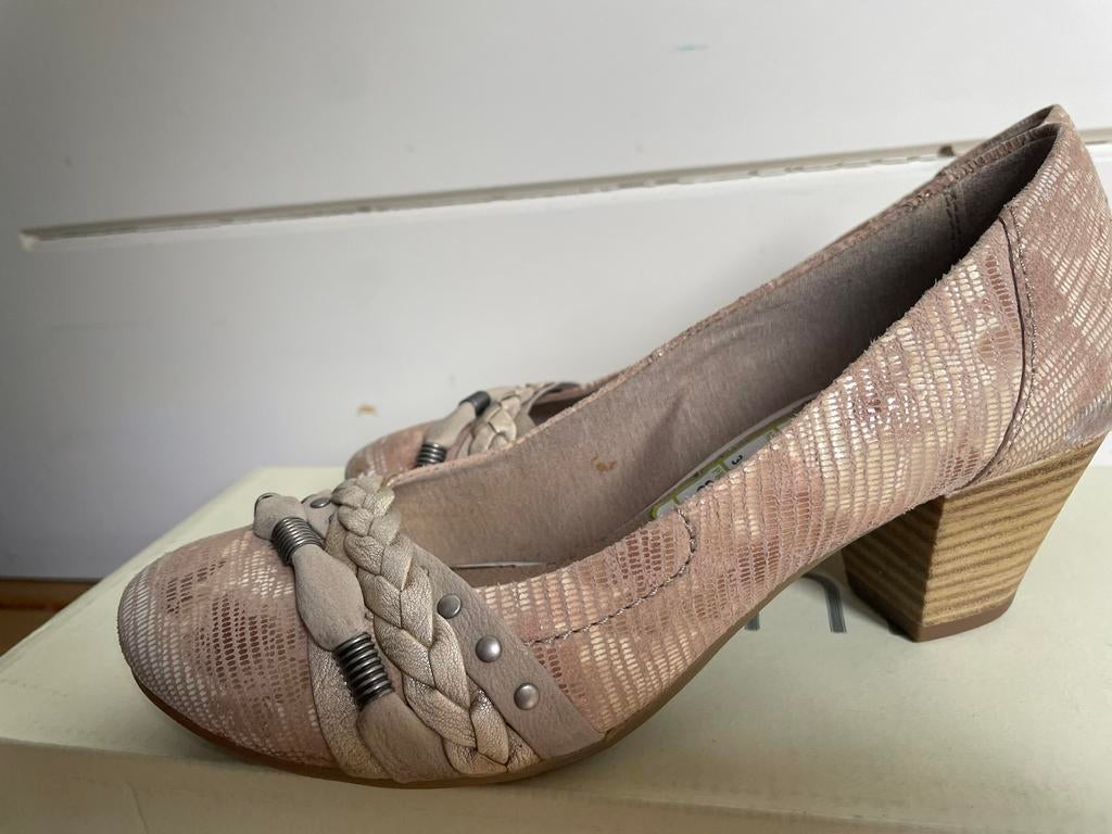 Zgan Cellini feestelijke pumps maat 36 in brique/beige kleur, Ophalen of Verzenden, Zo goed als nieuw, Overige kleuren