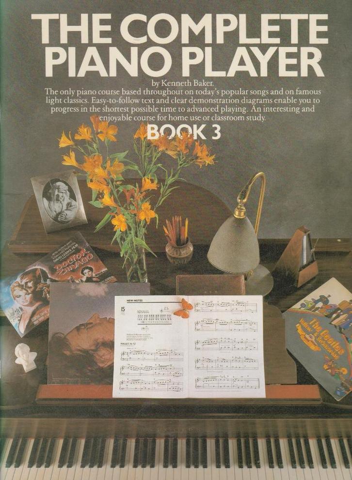 Kenneth Baker - THE COMPLETE KEYBOARD PLAYER - BOOK 3, Muziek en Instrumenten, Bladmuziek, Gebruikt, Artiest of Componist, Populair