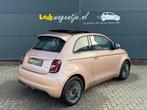 Fiat 500 e Icon 42 kWh *schuifdak *camera *keyless *carplay, Stof, Gebruikt, Overige kleuren, 4 stoelen