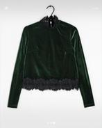 Nikkie fluwelen top - maat M, Maat 38/40 (M), Ophalen of Verzenden, Zo goed als nieuw, Lange mouw