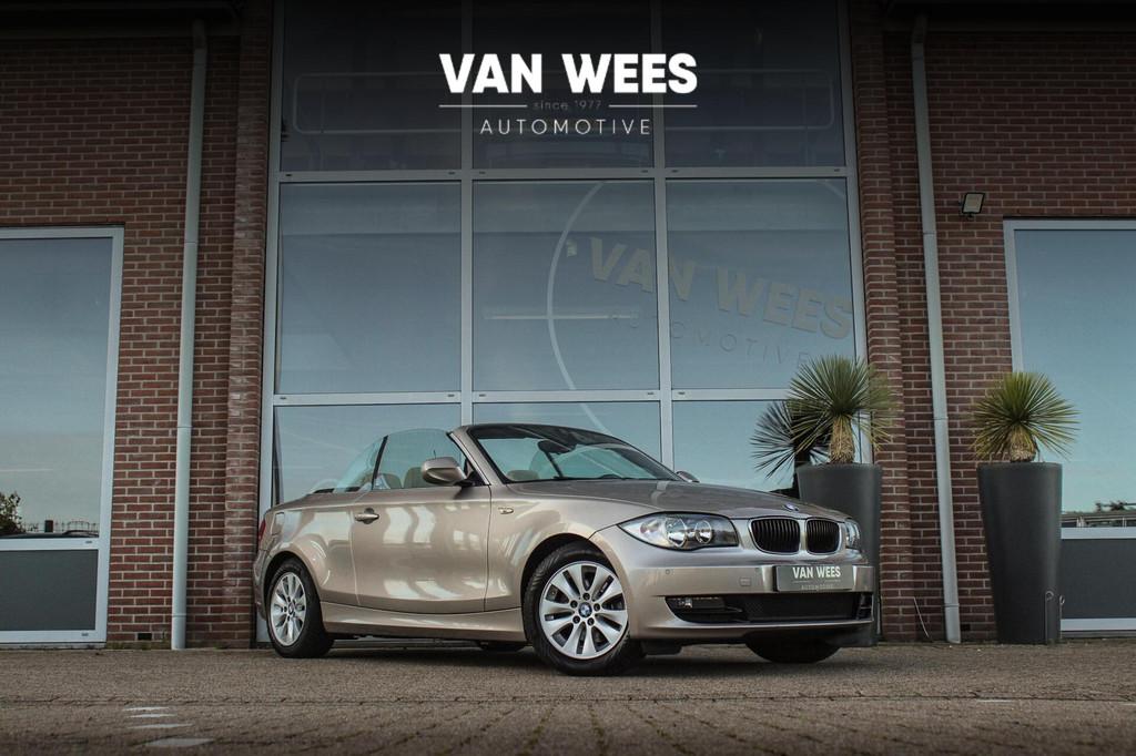 BMW 1-serie Cabrio 118i Executive | Sportstuur | Cruise cont, Euro 5, Achterwielaandrijving, Beige, Cabriolet