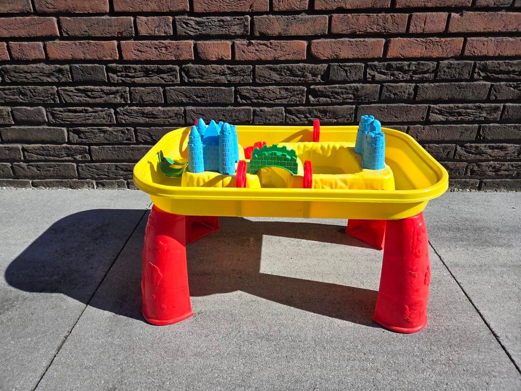 Zand/water tafel met accessoires, Kinderen en Baby's, Speelgoed | Buiten | Zandbakken, Ophalen