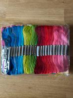 100 kleuren borduurgaren, Ophalen of Verzenden, Nieuw, Handborduren, Borduurgaren of Zijde