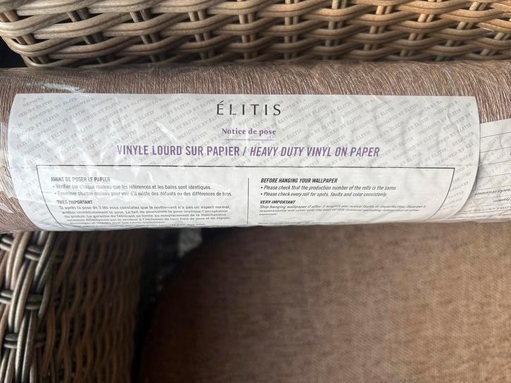 Elitis Appaloosa behang, type VP618-06, Huis en Inrichting, Stoffering | Behang, minder dan 10 m², Ophalen