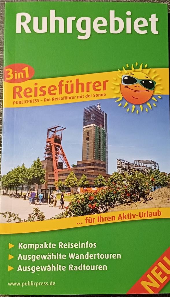 Ruhrgebied 3-in-1 Reisgids voor Actieve Vakantie, Overige merken, Europa, Nieuw, Ophalen of Verzenden