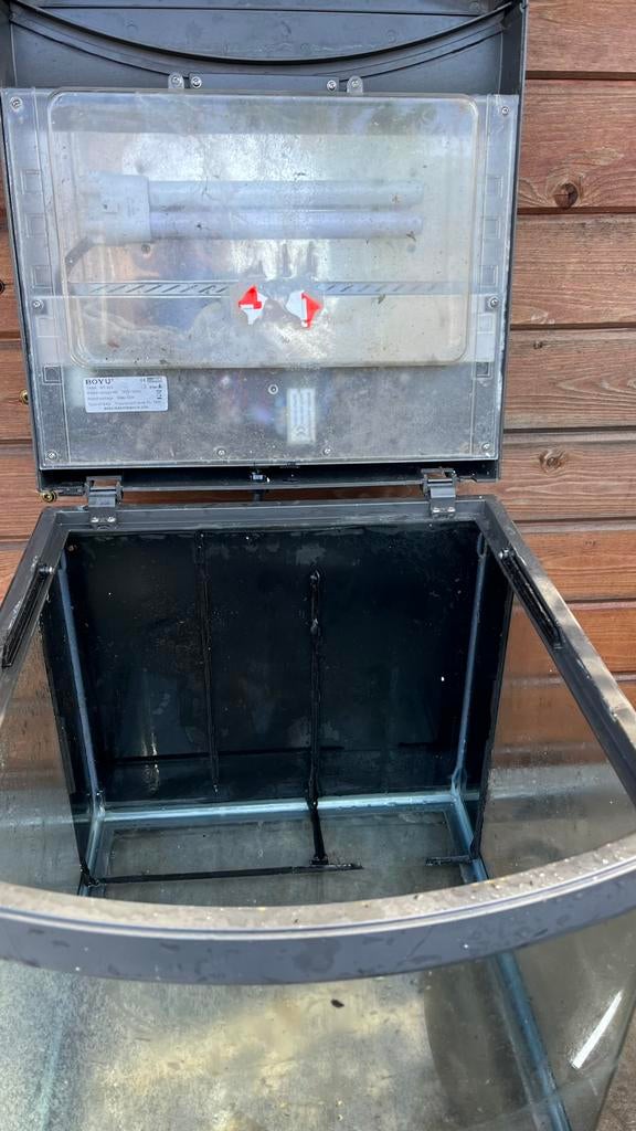 Kleine aquaria, Ophalen of Verzenden, Zo goed als nieuw, Leeg aquarium