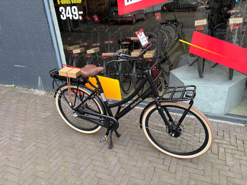 Fietshokje Hoofddorp:Raaks Hudson elektrische transportfiets, Overige merken, Raaks Fietsen, Versnellingen, Nieuw