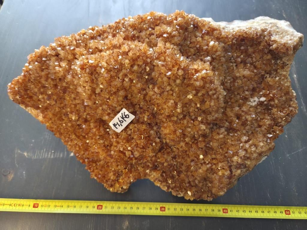 Prachtig groot stuk Citrienkwarts 14,6KG!, Sieraden, Tassen en Uiterlijk, Edelstenen, Ophalen, Zo goed als nieuw