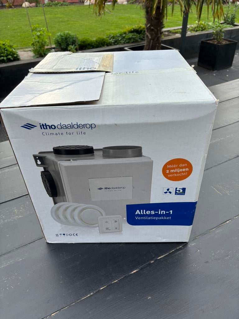 Itho daalderop afzuigbox, Ophalen, Nieuw, Afzuiger