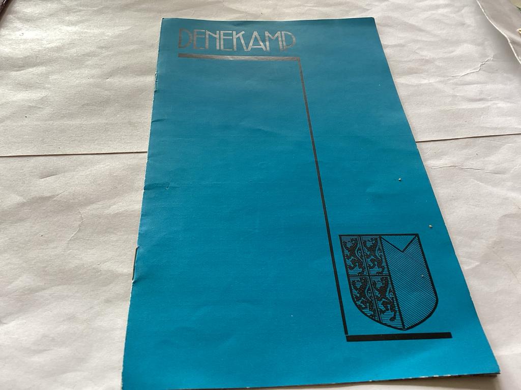 Oude Brochure Denekamp - Twente (Jaren '50/'60) met 8 blz, Europa, Ophalen of Verzenden, Brochure, Gelezen