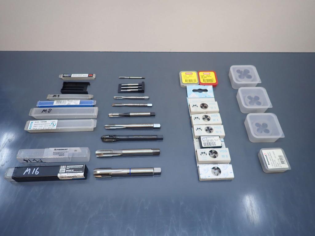 Nieuwe Tappen en Snijplaten / machinetappen M3 t/m M16, Niet ingevuld, Niet ingevuld, Nieuw, Ophalen of Verzenden