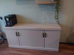 WOOOD dressoir mistwit 180x46x85, Ophalen, Gebruikt, 25 tot 50 cm