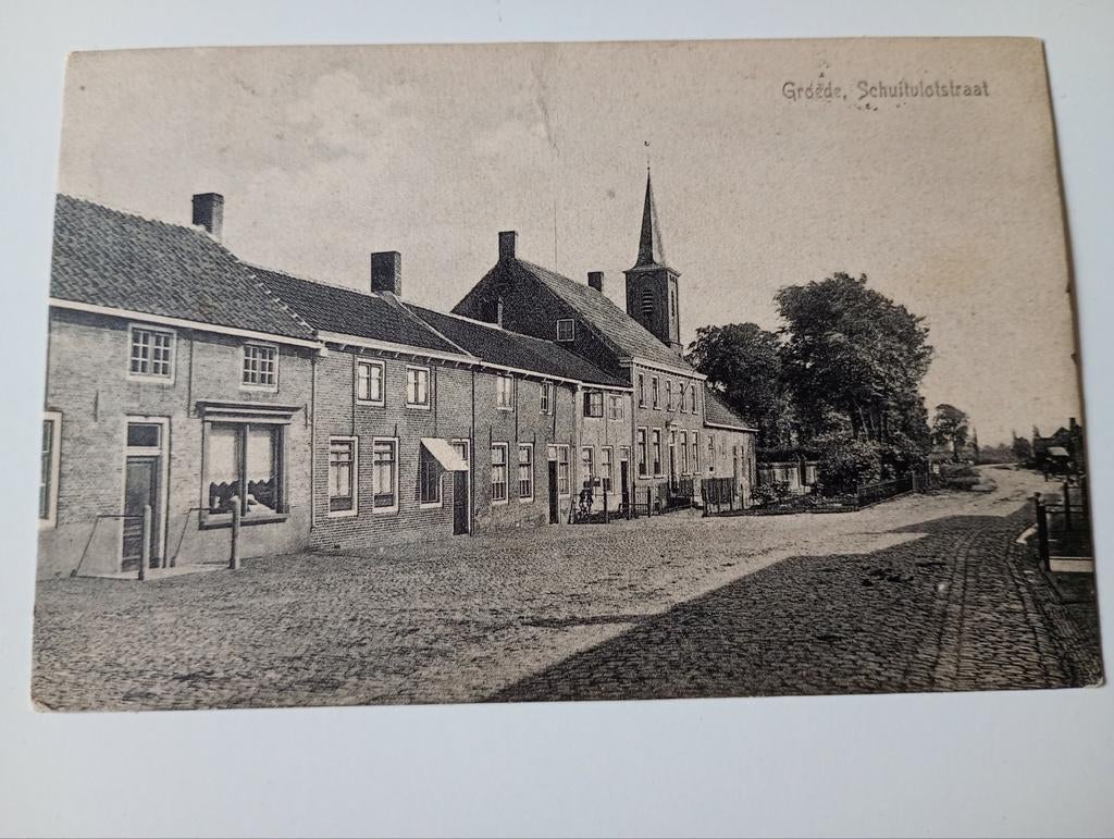 Groede Schuitvlotstraat 1910, Ophalen of Verzenden, Voor 1920, Gelopen, Zeeland
