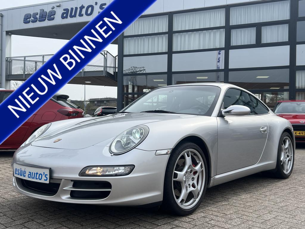 Porsche 911 3.8 Carrera S Coupé Xenon Sportstoelen Pasm PCM, Automaat, Achterwielaandrijving, Gebruikt, Zwart