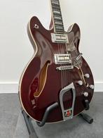 Hagstrom Viking Custom z.g.a.n. elektrische gitaar, Ophalen, Zo goed als nieuw, Hollow body, Overige merken