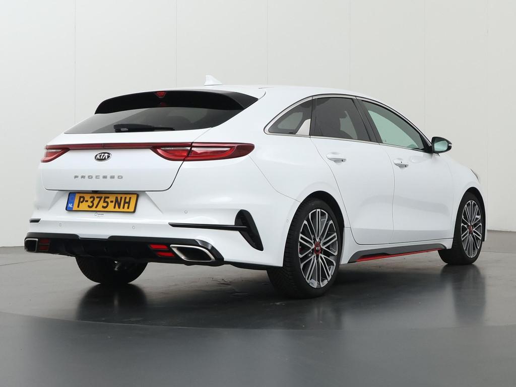 Kia ProCeed 1.6 T-GDI GT | Navigatie | Stoel/Stuurverwarming, Stof, Gebruikt, Wit, Geïmporteerd