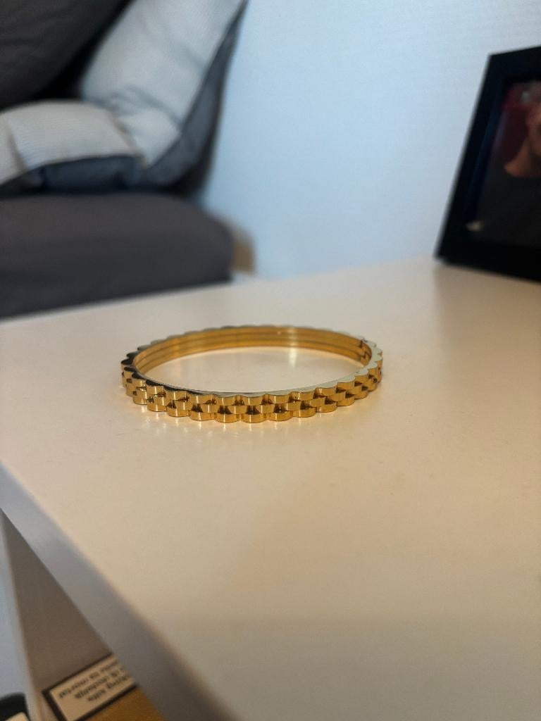 Gouden armbandje, Sieraden, Tassen en Uiterlijk, Armbanden, Ophalen of Verzenden, Zo goed als nieuw, Goud, Goud