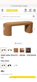 Bankje Sara, Huis en Inrichting, Stoelen, Ophalen, Eén