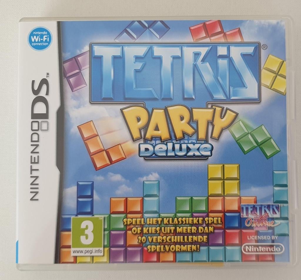Nintendo DS Tetris Party Deluxe (case only), Puzzel en Educatief, 1 speler, Ophalen of Verzenden, Zo goed als nieuw