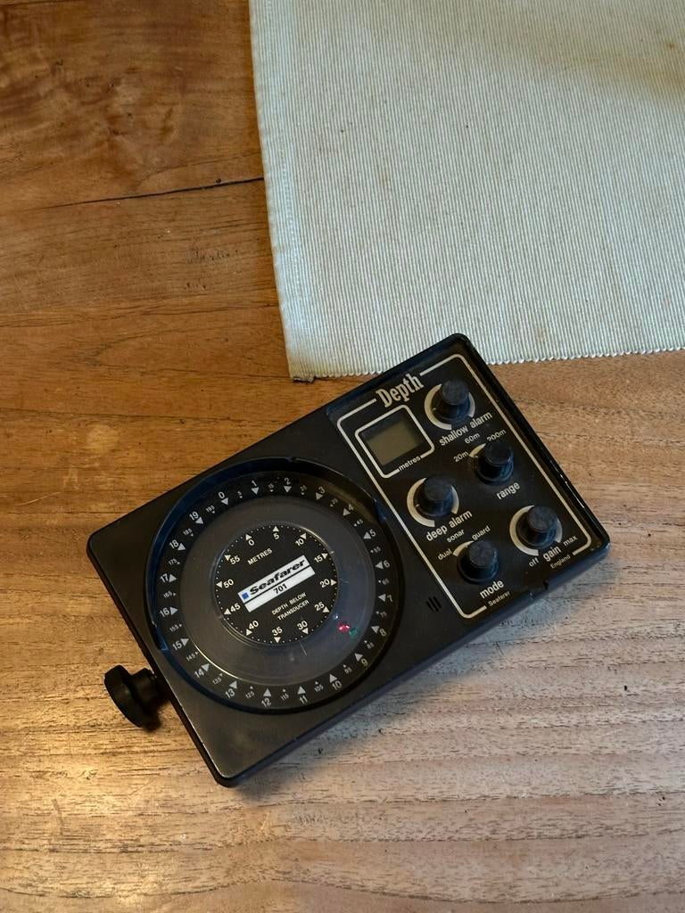 Seafarer 701 Dieptemeter, Watersport en Boten, Navigatiemiddelen en Scheepselektronica, Ophalen, Gebruikt, Kaartplotter of Fish Finder