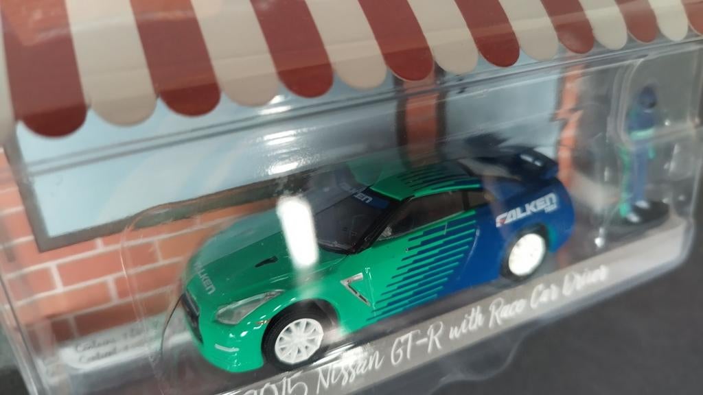 Nissan GT-R Falken Livery 1:64 Greenlight Hobby shop Pol, Auto, Verzenden, ., Nieuw