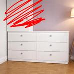 Ikea Malm dresser 6 drawers 160x78cm, Huis en Inrichting, Ophalen, Gebruikt, 5 laden of meer, 50 tot 100 cm