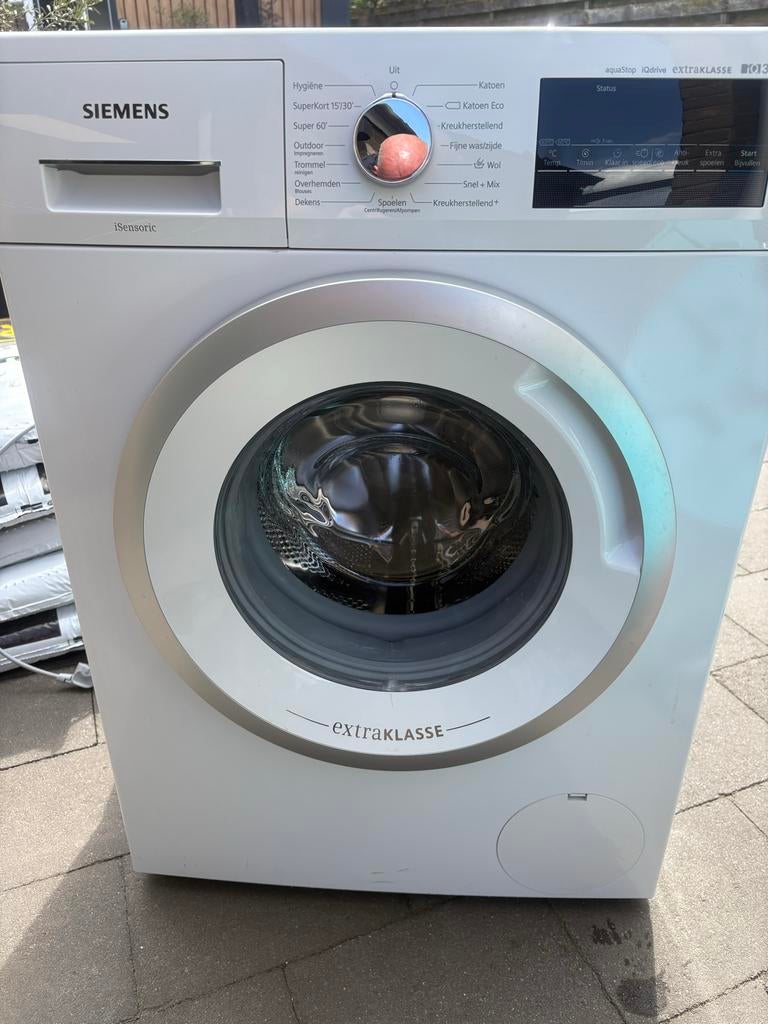 Siemens iQ300 wasmachine, Ophalen, Gebruikt, Voorlader, 85 tot 90 cm