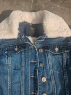 Gaudi Jeansjasje met bont in nieuwstaat (maat 34), Ophalen of Verzenden, Zo goed als nieuw, Maat 34 (XS) of kleiner, Zwart