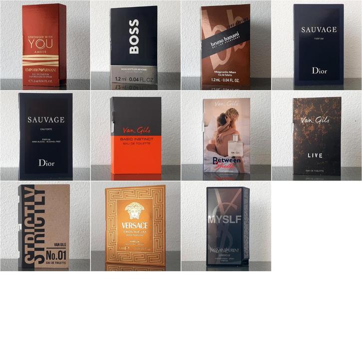 Verzameling • Heren Parfum testers, Sieraden, Tassen en Uiterlijk, Uiterlijk | Parfum, Nieuw, Ophalen of Verzenden
