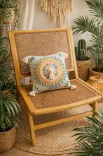 Ibiza boho webbing stoel, Ophalen, Minder dan 75 cm, Zo goed als nieuw, 75 tot 100 cm