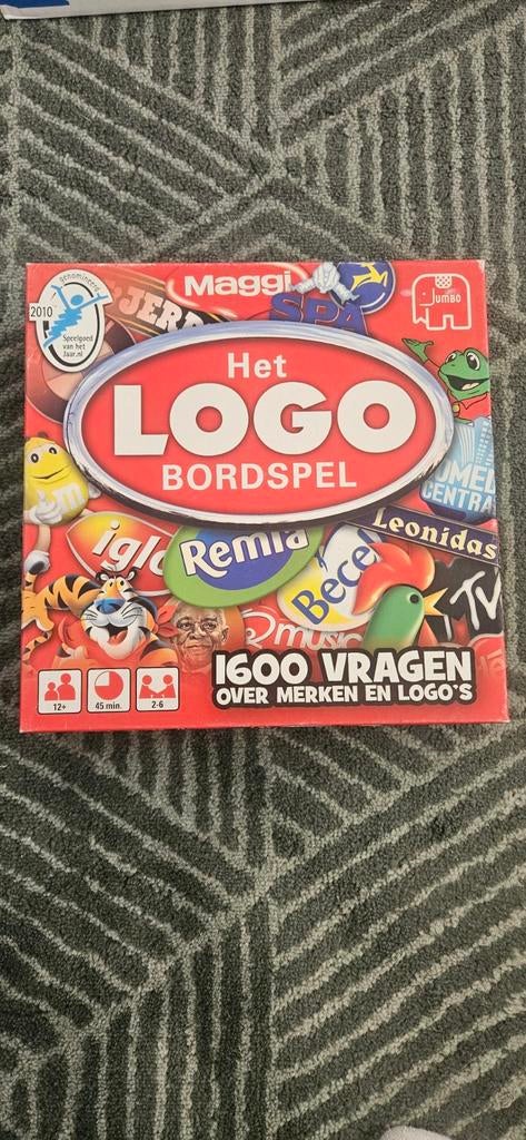Het Logo Bordspel, Hobby en Vrije tijd, Gezelschapsspellen | Bordspellen, Ophalen of Verzenden