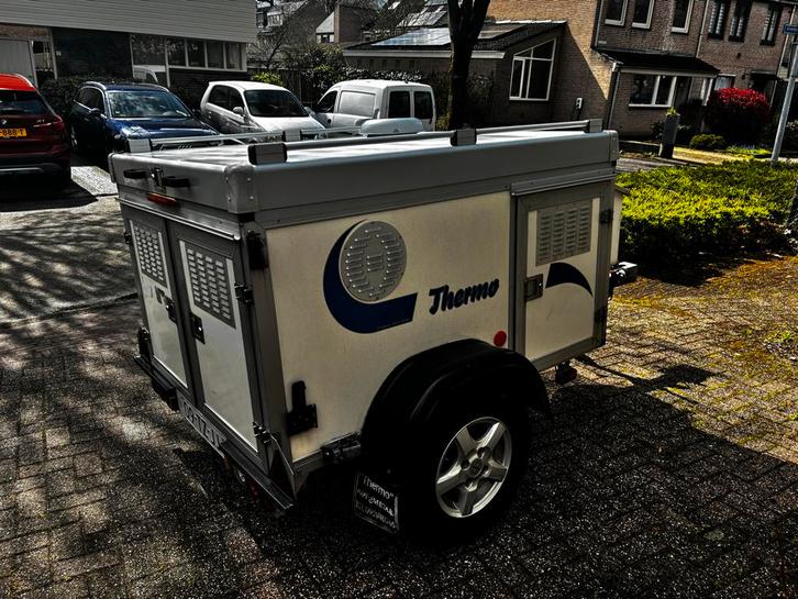 WT Metall hondenkar Thermo, met afzuiging en elektra, Auto diversen, Aanhangers en Bagagewagens, Gebruikt, Ophalen