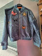 Blauwe bomberjack Airforce maat 164, Meisje, Ophalen of Verzenden, Zo goed als nieuw, Airforce