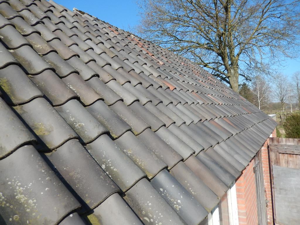 Dakpannen keramisch, Ophalen, Gebruikt, Steen of Klei, 15 m² of meer