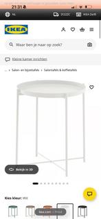 Salontafel, Huis en Inrichting, Ophalen, Minder dan 45 cm, Metaal of Aluminium, Rond