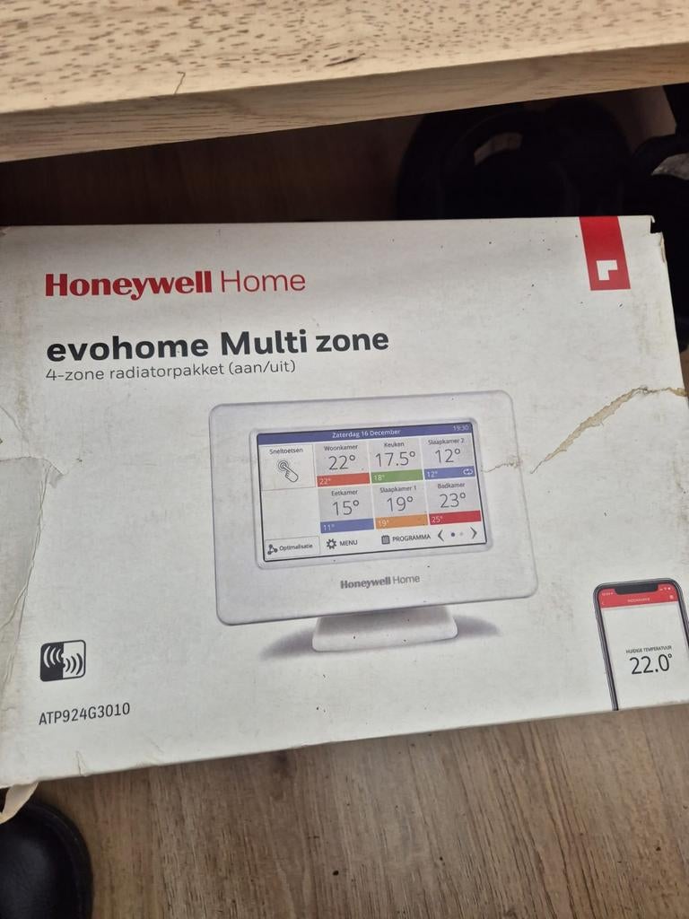 Honeywell Evo Home, Doe-het-zelf en Verbouw, Thermostaten, Ophalen, Nieuw