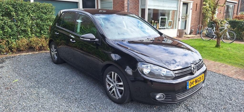 Volkswagen Golf 1.2 TSI 77KW 5D 2010 Zwart, Auto's, Volkswagen, Voorwielaandrijving, Stof, Zwart, 4 cilinders