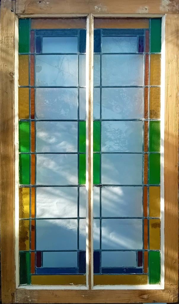 glas en lood ramen, Ophalen, Gebruikt, Minder dan 80 cm, Overige typen