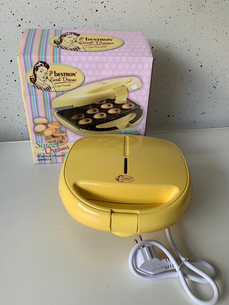 Bestron Wafelijzer voor koekjes, Verzenden, Bestron Nederland B.V., Service@bestron.com, Nieuw