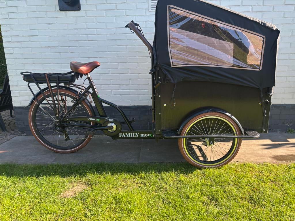 Prachtige elektrische bakfiets, Ophalen of Verzenden, Zo goed als nieuw, 4 kinderen of meer, Huif