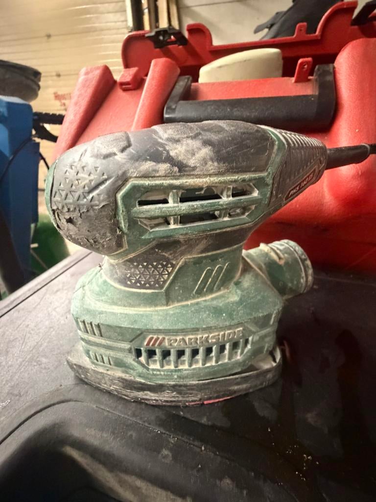 Parkside schuurmachine, Ophalen of Verzenden, Minder dan 600 watt, Vlakschuurmachine